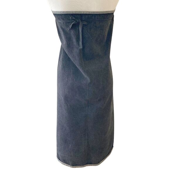 Vintage MM6 Maison Margiela Gray Denim Skirt Wrap Late 90s Early Y2K, Rare! - Picture 10 of 10